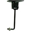 OmniMount Stainless Steel Speaker Mount for Ceiling (Black)