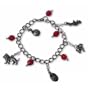 Official Red Jewel Charm Bracelet - Neca