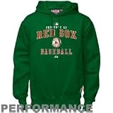 Majestic Boston Red Sox White Cooperstown Ladies Pure V2 Hoody Sweatshirt