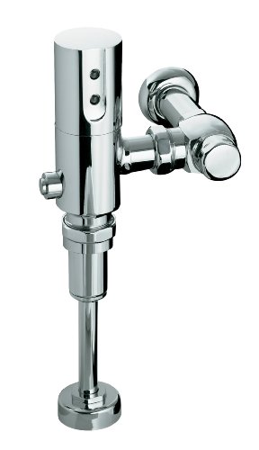 Kohler K-10960-CP 1.0 GPF/3.8 LPF Touchless DC Washout Urinal Flushometer, Polished Chrome