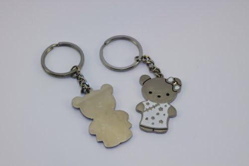 Chinese Bear Key Chain Ring for Couple