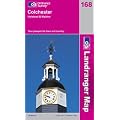 Colchester, Halstead & Maldon OS Landranger Map 168
