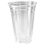 Dart 20CT 3.9 Top and 2.4 Bottom Diameter, 5.4 Height, 20 oz Conex Classic Plastic Clear Cup (12 Packs of 50)