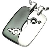 Interlocking Love Stainless Steel Pendant