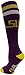 Donegal Bay NCAA LSU Tigers Gold Heel/Toe Tube Socks, Purple, One Size