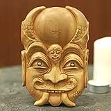 NOVICA Wood mask, 'Protector'