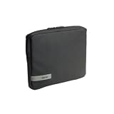 Techair - tsv14v1 - Housse en PVC pour Ordinateur portable 12 &agrave;&nbsp; 14" - Noir/Soie Gris