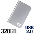 Western Digital My Passport Essential 320 GB USB 2.0 Portable Hard Drive WDMES3200TN (Cool Silver)