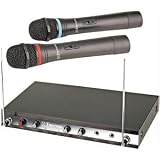 Click here to buy EMERSON WM320 WIRELESS DUAL-CHANNEL KARAOKE MICROPHONE by Emerson.