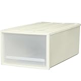 アイリスオーヤマ 押入れ積み重ねボックス≪幅44cm・深型≫ベージュ