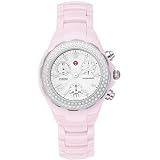 Pink Watch With Diamonds, MICHELE Tahitian Ceramic Pink Diamond