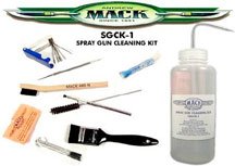 PRO PAINT/SPRAY GUN CLEANING KIT-32oz BOTTLE-MACK BRUSH