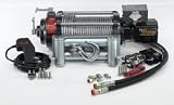 HI10 Hydraulic Winch 10500 lbs. Rated Line Pull 17.9 C.I. 12V Hydraulic Motor w/Roller Fairlead 100 ft. Cable