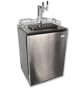 Haier HBF05EBSS-2 Dual Faucet Kegerator w/ Stainless Steel Door