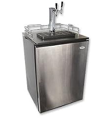 Haier HBF05EBSS-2 Dual Faucet Kegerator w/ Stainless Steel Door