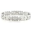 Brass Rhodium Bracelet - 7.25'' long