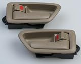 97 98 99 00 01 Toyota Camry Inside Door Handle Pair Tan