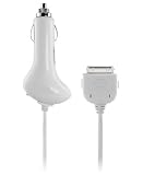 U-bop High PowerApple Dock Car Charger (White) | |Apple iPhone | Apple iPhone 3G | Apple iPhone 3GS | Apple iPhone 4, 4S | Apple iPod Nano 3G | Apple iPod Nano 5G | Apple iPod Nano 6G | Apple iPod Touch | Apple iPod Touch 3G | Apple iPod Touch 4G