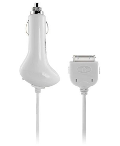 U-bop High PowerApple Dock Car Charger (White) | |Apple iPhone | Apple iPhone 3G | Apple iPhone 3GS | Apple iPhone 4, 4S | Apple iPod Nano 3G | Apple iPod Nano 5G | Apple iPod Nano 6G | Apple iPod Touch | Apple iPod Touch 3G | Apple iPod Touch 4G
