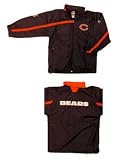 Chicago Bears Kids 4-7 Full Zip Hooded Jacket and Pant Set - Small (4)