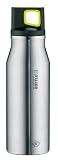 alfi Trinkflasche elementBottle Drehverschluss Pure, Edelstahl 0,6 l