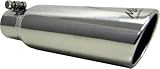 MBRP Mirror Polished Stainless Exhaust TipGas Sport Truck Tips2.5