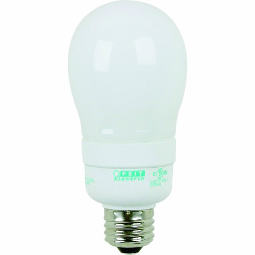 Feit Electric ESL9A 9-Watt A19 Short Compact Fluorescent (40-Watt Incandescent Equivalent)