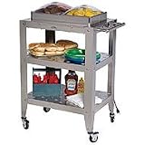 Broil King Double Buffet Warming Cart with Two Individual Lids