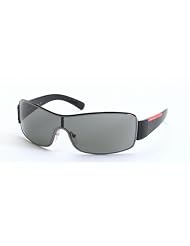 PRADA PS52ES PS 52ES 5AV1A1 DARK GUNMETAL METAL FRAME GRAY LENSES SUNGLASSES SHADES 37MM by Prada