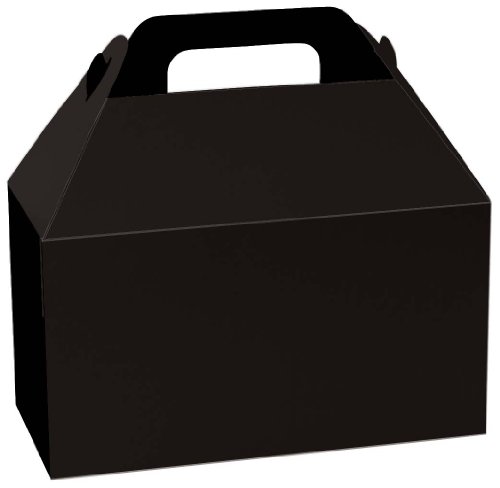 Black - BoxCo Design Gable Boxes - 8-1/2 x 5 x 5-1/2" - Case/48
