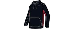 Men's Nike KO Hoodie 3.0 Black/Red Size Large