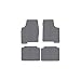 Porsche 911 Lloyd Mats Custom Fit All-Weather Rubbertite Floor Mats 4 Pc Set - Targa|Carrera S - 996 Carrera S|With Bose Sound - Grey (2005 05 )