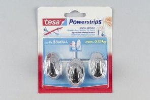 PowerStripsHaken chr.Oval 3 Stck