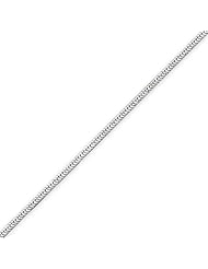 Sterling Silver 1.0mm Square Snake Chain - 24 Inch
