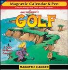Gary Patterson's Golf 2010 Magnetic Mount Wall Calendar