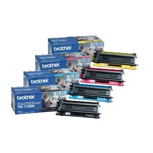 Full Set Color Laserjet High Yield Genuine Toner Cartridge for BrotherCombo for HL-4070CDW, HL-4040CN , MFC-9440CN , MFC-9840CDW(sold By Bestsource Officesupplies)