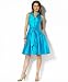 Lauren by Ralph Lauren Langston Sleeveless Silk Dress with Tie