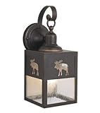 Vaxcel OW24963BBZ Yellowstone 5-Inch Outdoor Wall Light, Burnished Bronze