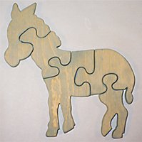 313r2fJn7SL Wooden Educational Jig Saw Puzzle   Donkey