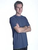 Mens Organic Cotton Workout T-shirt (Royal Blue) - Medium