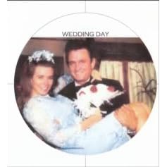 Johnny Cash and June Carter Wedding Day - 2" Pin