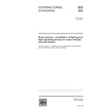 ISO 303:2002, Road vehicles - Installation of lighting and light signalling devices for motor vehicles and their trailers