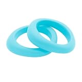 Jellystone Organic Bangle Teether - Aqua Tiffany