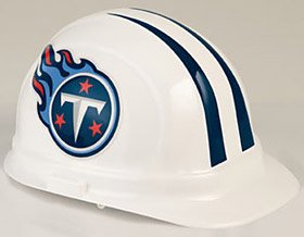 Tennessee Titans Hard Hat Tough Lightweight Protection Patented Shock Absorbing Suspension