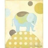  : Ella Elephant Canvas Art by Oopsy Daisy
