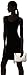 Nine West Table Treasures Set Pouch, Milk/Black/White/Multi, One Size