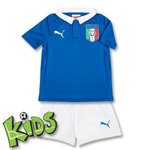 PUMA Kinder Minikit Italia Home, team power blue, 116, 740366 01 Preisvergleich