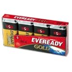 Eveready(R) 9-Volt Alkaline Batteries, Pack Of 4
