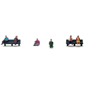 Hornby R561 00 Gauge Skaledale People Sitting Kits People