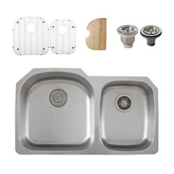 Ticor S105-8 Undermount 16 Gauge Stainless Steel Kitchen Sink 34